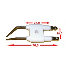 Podwójna elektroda zapłonowa do Karcher HDS