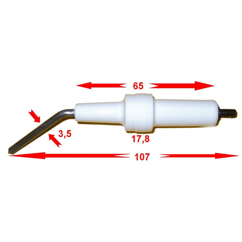 Podwójna elektroda zapłonowa do Karcher HDS