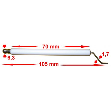 Elektroda do urządzeń WAP 6mm