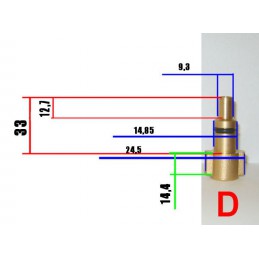 ADAPTOR/BAYONET DO MYJEK CIŚNIENIOWYCH LAVOR