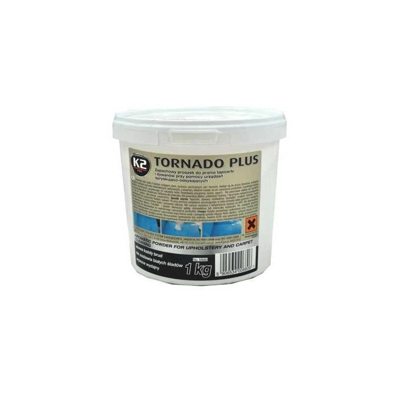 K2 TORNADO PLUS - Proszek do prania ekstrakcyjnego