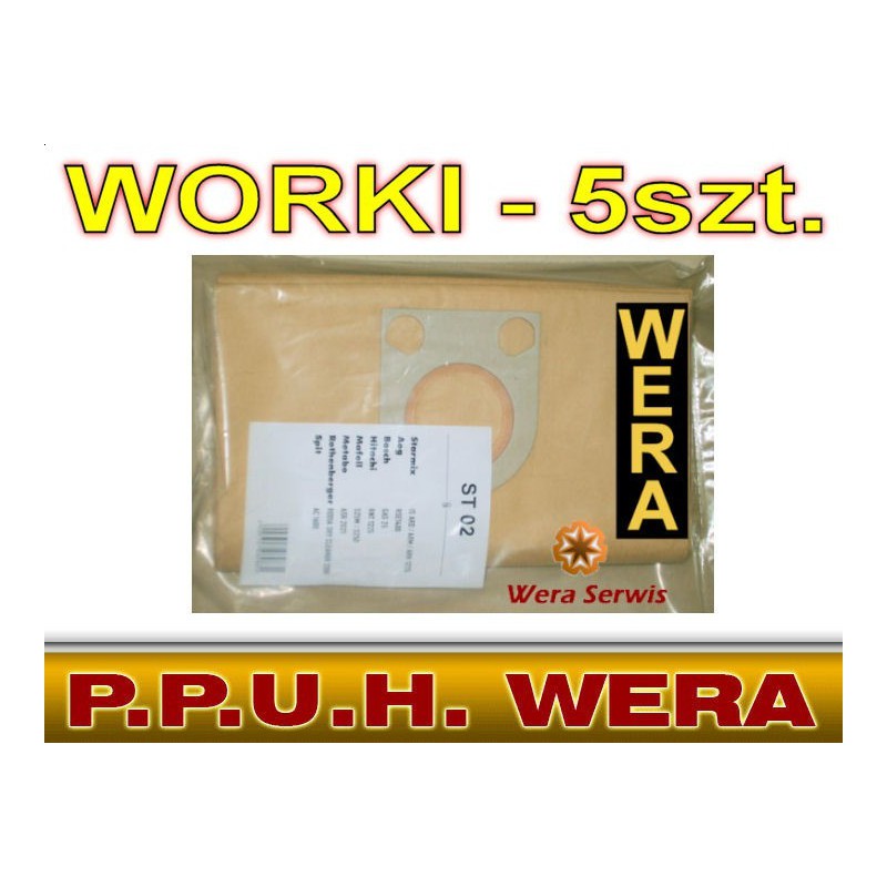 WORKI / TOREBKI FILTRACYJNE DO ODKURZACZY KARCHER Bosch Gas 25