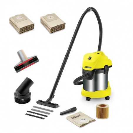 ODKURZACZ KARCHER WD3 PREMIUM + WORKI + SSAWKI
